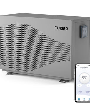 Beluga Inverter Swimming Pool Heat Pump, 33K/50K/58K/75K BTU
