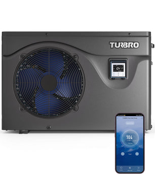 Beluga Inverter Swimming Pool Heat Pump, 33K/50K/58K/75K BTU
