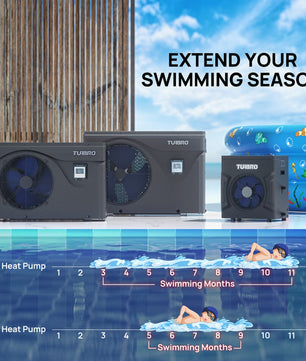 (Open Box) Beluga B50V/B75V Inverter Swimming Pool Heat Pump