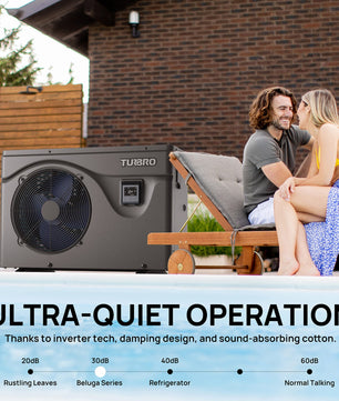 (Open Box) Beluga B50V/B75V Inverter Swimming Pool Heat Pump