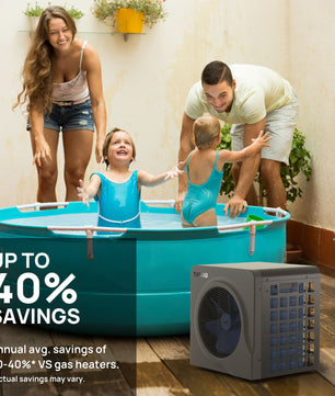 Manatee Swimming Pool Heat Pump, 18K/20K BTU