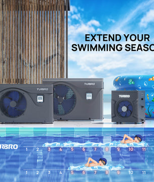 Manatee Swimming Pool Heat Pump, 18K/20K BTU