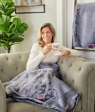 City Mink Lap Blanket by Apartment Therapy