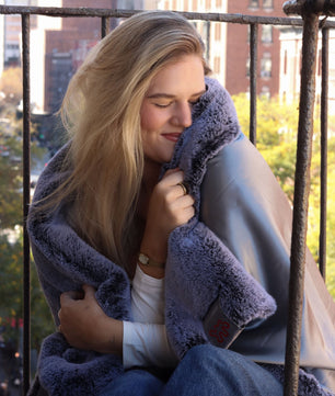City Mink Lap Blanket by Apartment Therapy