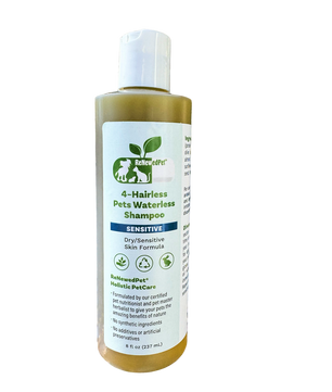 4-HAIRLESS PETS SENSITIVE WATERLESS SHAMPOO