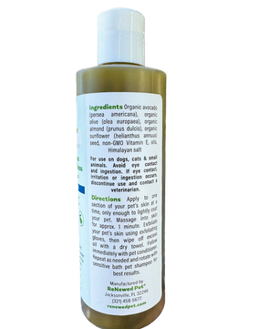4-HAIRLESS PETS SENSITIVE WATERLESS SHAMPOO