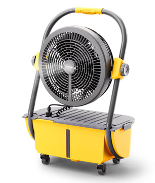 (Open Box) AirSupply MS12 Portable Mist Fan, 19,200mAh Battery & 2.9-Gallon Tank