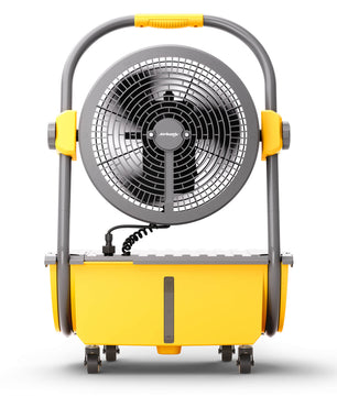 (Open Box) AirSupply MS12 Portable Mist Fan, 19,200mAh Battery & 2.9-Gallon Tank