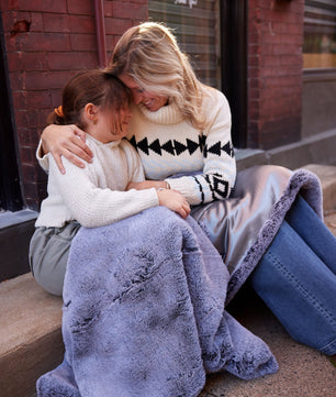 City Mink Lap Blanket by Apartment Therapy