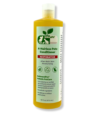 4-HAIRLESS PETS RESTORATIVE CONDITIONER