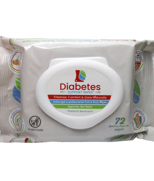 Diabetes Support Wipes®