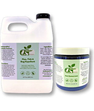 OUTDOOR SAFETY KIT/ Sunscreen & Flea/Tick/Bug Repellent