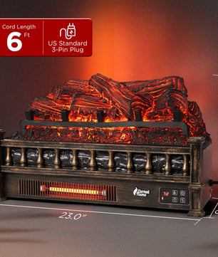 Eternal Flame EF23-PB Electric Fireplace Logs
