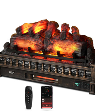 Eternal Flame EF30-PB Electric Fireplace Logs