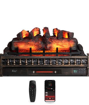 (Open Box) Eternal Flame EF30-PB Electric Fireplace Logs