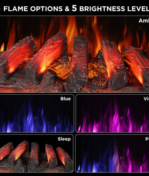 Eternal Flame EF30-PB Electric Fireplace Logs