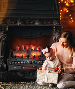 (Open Box) Eternal Flame EF30-PB Electric Fireplace Logs
