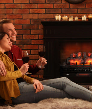 Eternal Flame EF30-PB Electric Fireplace Logs