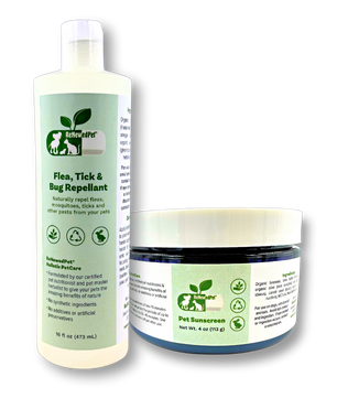 OUTDOOR SAFETY KIT/ Sunscreen & Flea/Tick/Bug Repellent