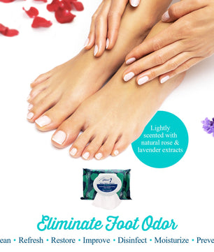 pHeet® Antifungal & Antibacterial Foot Wipes