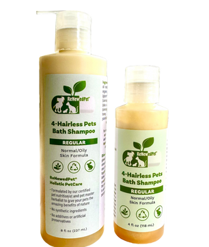 4-HAIRLESS PETS PETS REGULAR SHAMPOO & CONDITIONER
