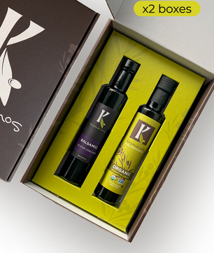 Gift Box - Organic EVOO & Vinegar
