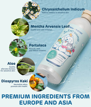 Furtasy Pet Shampoo, Sunshine & Cozy Formulas