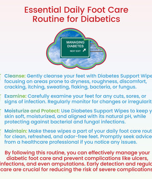 Diabetes Support Wipes®