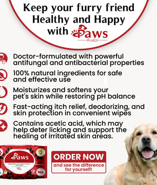 PawsFurUs® Pet Wipes