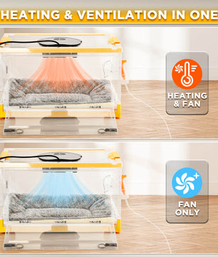 Neighborhood Pet Incubator, White Translucent