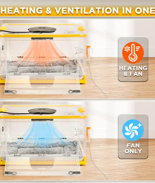 Neighborhood Pet Incubator, White Translucent