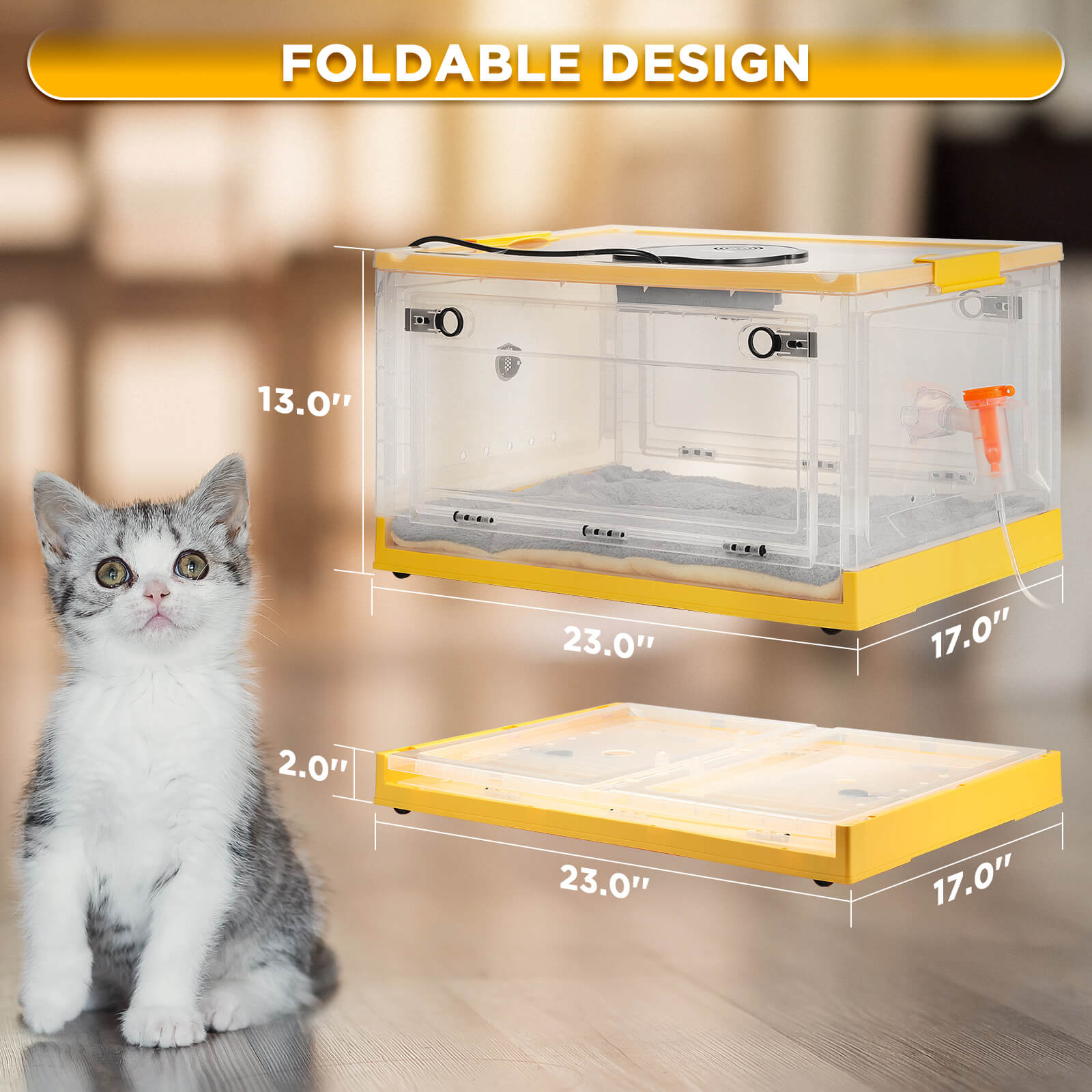 Neighborhood Pet Incubator, White Translucent