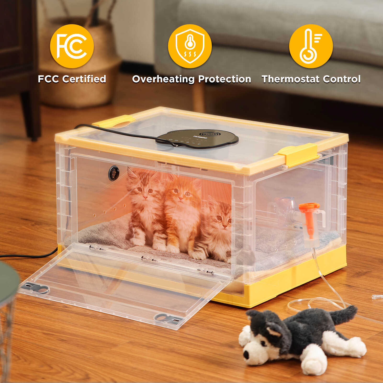 Neighborhood Pet Incubator, White Translucent