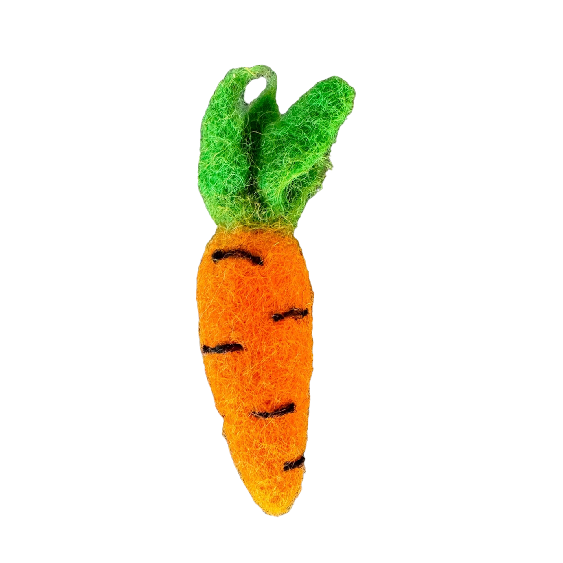 FELTED CAT TOY CARROTS