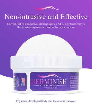 Derminish® Scar Wipes