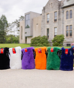 Faux Fur Wine Tote