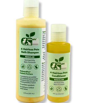 4-HAIRLESS PETS PETS REGULAR SHAMPOO & CONDITIONER