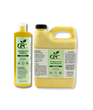 4-HAIRLESS PETS PETS REGULAR SHAMPOO & CONDITIONER