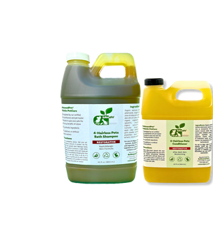 4-HAIRLESS PETS RESTORATIVE SHAMPOO & CONDITIONER