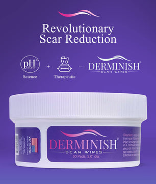 Derminish® Scar Wipes