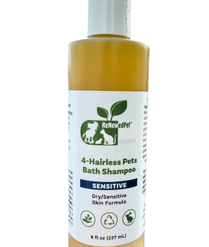 4-HAIRLESS PETS SENSITIVE SHAMPOO