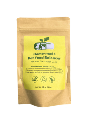 HOME-MADE PET FOOD SUPPLEMENT *For Raw Recipes WITH Bone*
