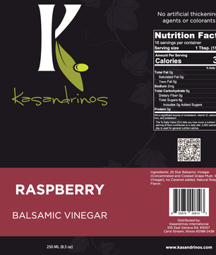 Raspberry Balsamic Vinegar - 250ml