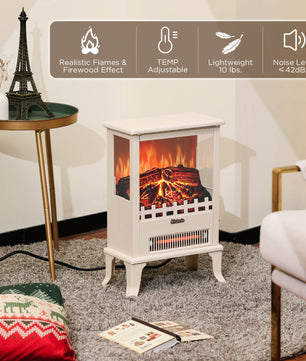 Suburbs TS17Q Electric Fireplace Stove Heater