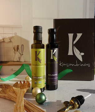Gift Box - Organic EVOO & Vinegar