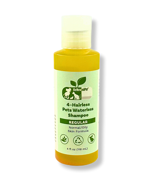 4-HAIRLESS PETS REGULAR WATERLESS SHAMPOO