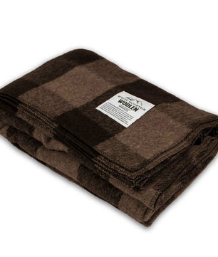 Camp Throw Blanket White Mountain Woolen