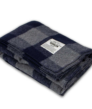 Camp Throw Blanket White Mountain Woolen
