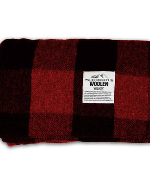 Camp Throw Blanket White Mountain Woolen