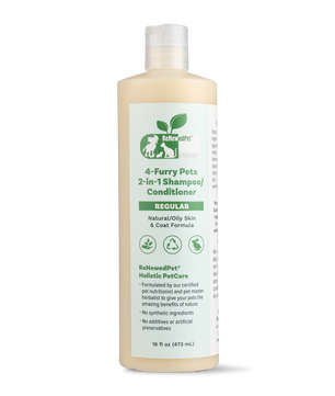 4-FURRY PETS 2-IN-1 *REGULAR SHAMPOO & CONDITIONER